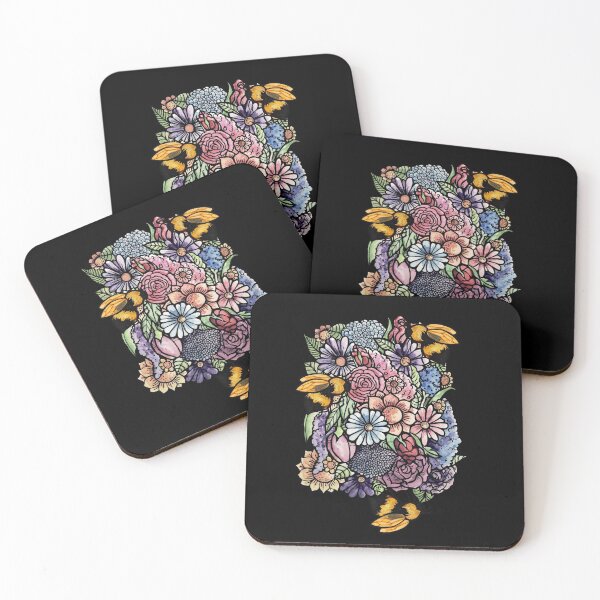 Item preview, Flower Honey Bees designed and sold by FrictionMaxxing.