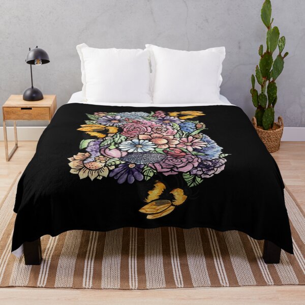 Item preview, Flower Honey Bees designed and sold by FrictionMaxxing.