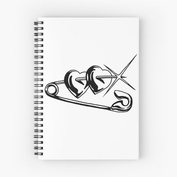 Item preview, Safety pin design designed and sold by ia-ukiyo.