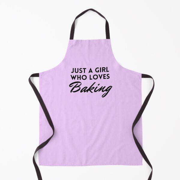 Item preview,  Just a girl who loves baking designed and sold by DaniBazz.