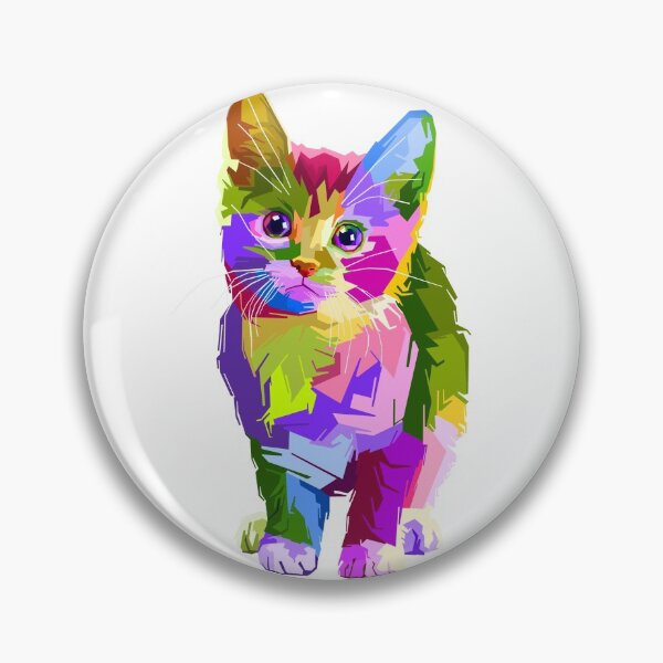 Item preview, Gato de color designed and sold by ExtremeDesign1.