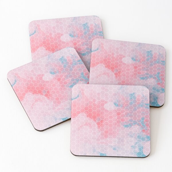Item preview, Fluid Geometry Hexagon Pattern designed and sold by ZubiyaArt.