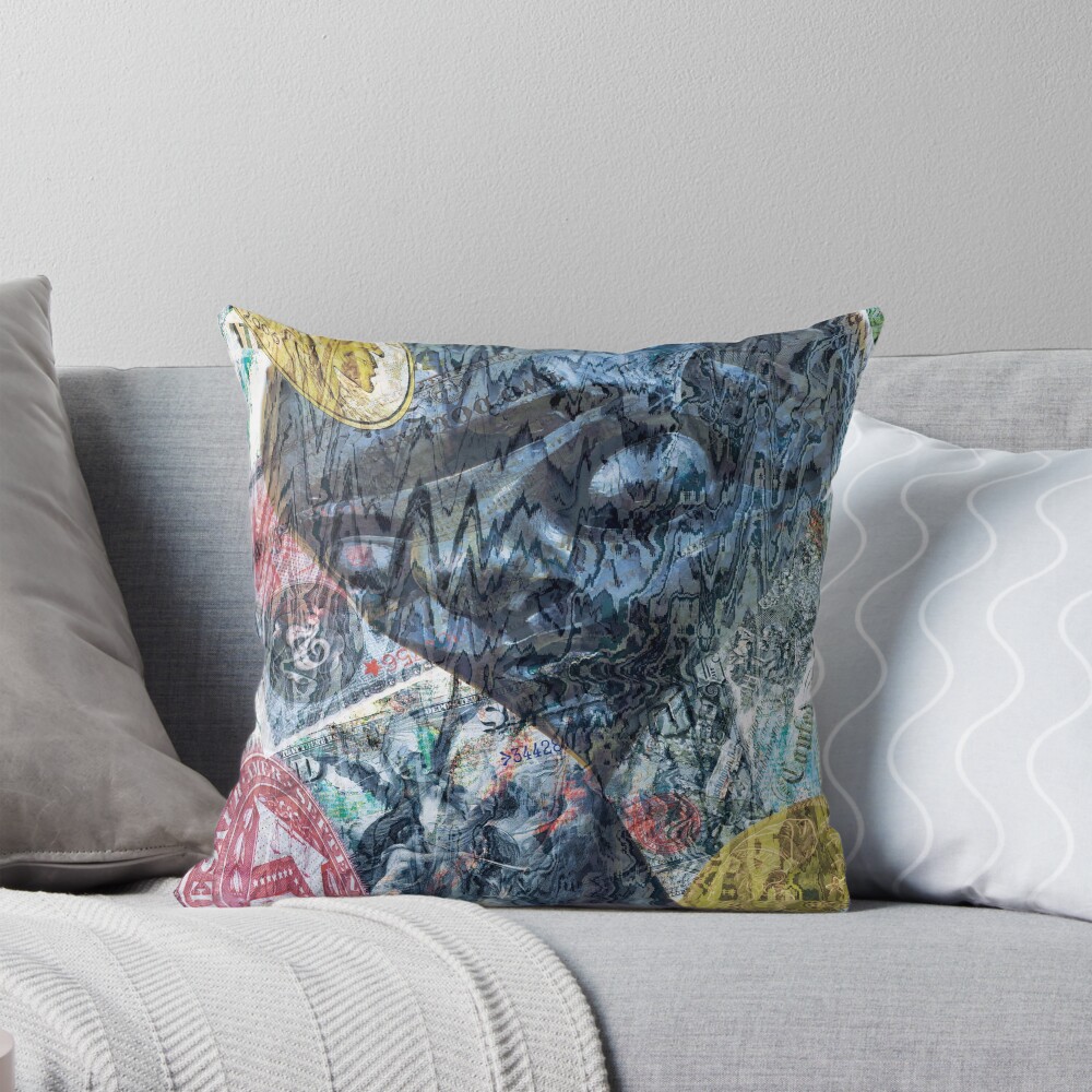 Item preview, Throw Pillow designed and sold by RickHillDesign.
