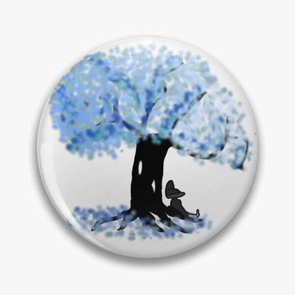Item preview, The blue blossom tree - reevyy designed and sold by reevyy.