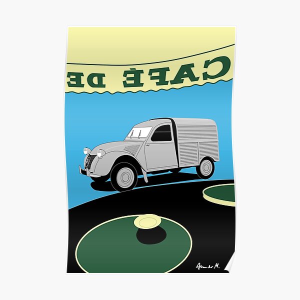 Citroën 2CV Fourgonnette Poster
