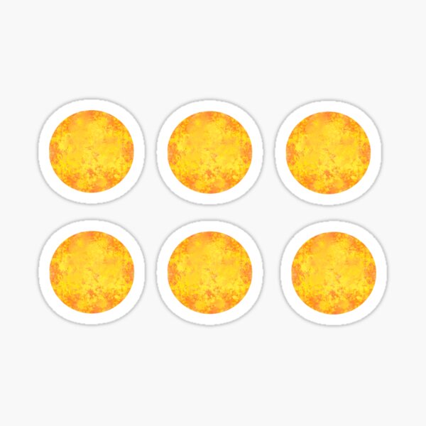 Watercolor Sun (Pack) Sticker