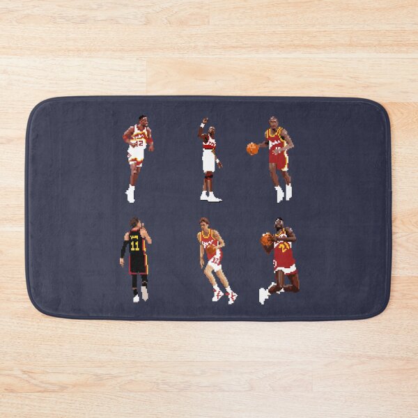 Item preview, Atlanta Basketball Legends (Kevin Willis, Dikembe Mutombo, Mookie Blaylock, Trae Young, Jon Koncak, Dominique Wilkins) Qiangy designed and sold by qiangdade.