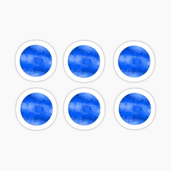 Watercolor Neptune (Pack) Sticker