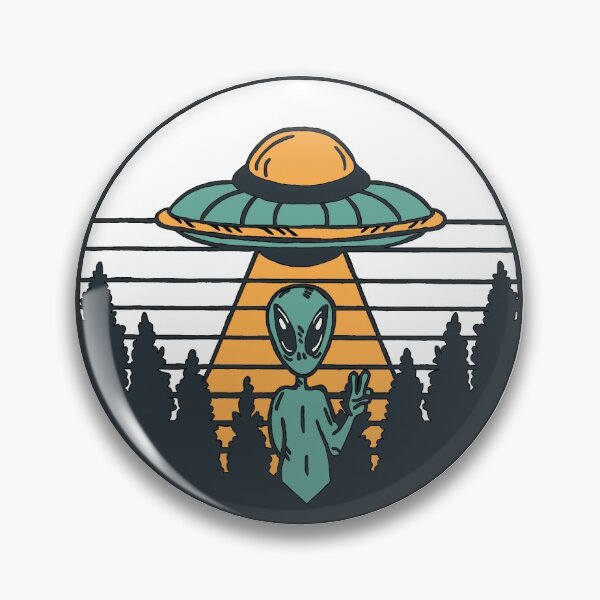 Item preview, Peace Out Alien designed and sold by EmeraldBeeCo.