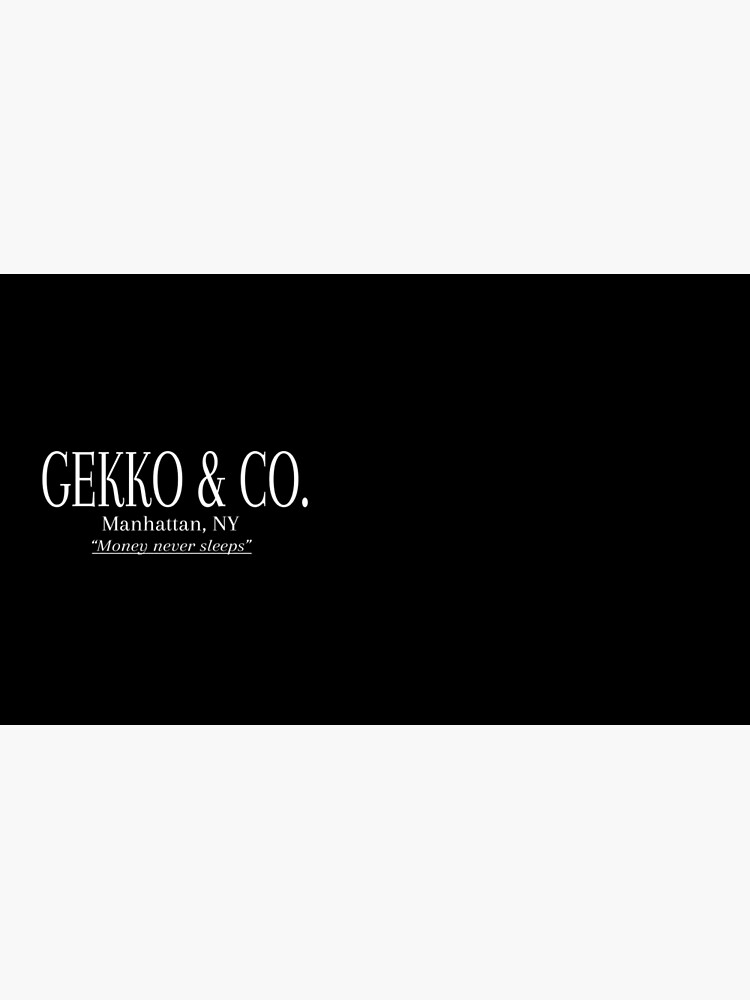 "Gekko & Co. - Wall Street Movie - Gordon Gekko" Mug by movie-shirts