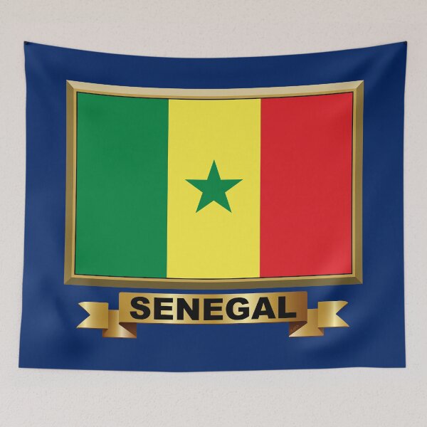 Item preview, Senegal Flag Gifts, Masks, Stickers & Products designed and sold by mpodger.