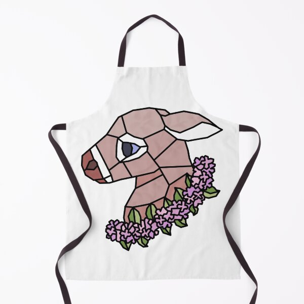 Item preview, Stained Glass Cottage Core Cow/Deer designed and sold by Sparkles22.