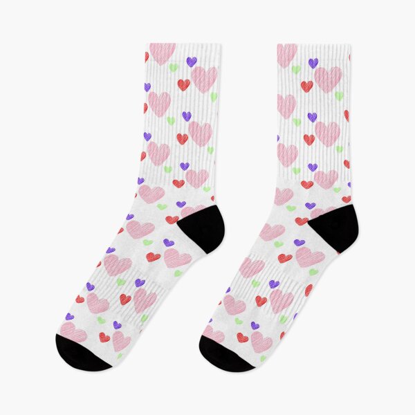 Item preview, Heart pattern - Colorful cute hearts designed and sold by T2oodle.