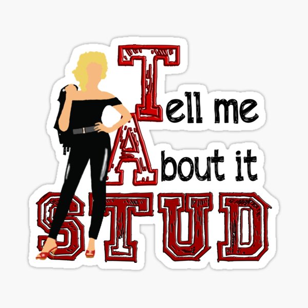 Pegatina «Grease Quote» de Leyzel Redbubble