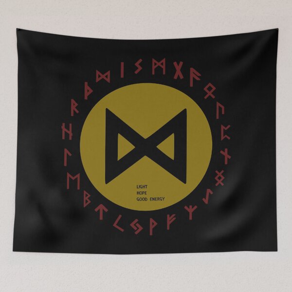 Item preview, Yellow Dagaz Elder Futhark  | Icelandic | Viking Rune Symbol designed and sold by Depic Spirit.