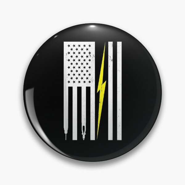 Artikelvorschau, Elektriker Amerikanische Flagge Elektroingenieur Usa Lineman entworfen und verkauft von tolivia.