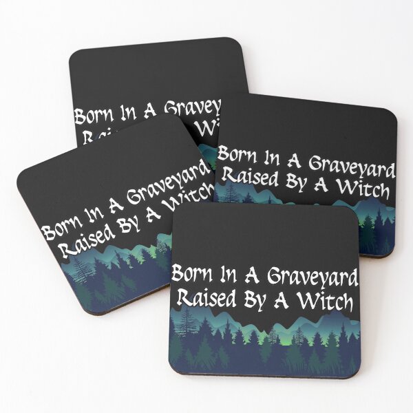 Item preview, Born In A Graveyard Raised By A Witch designed and sold by NuarzDesign.