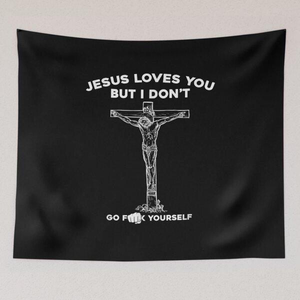 Item preview, Jesus Loves You But I Don't Go designed and sold by tolivia.