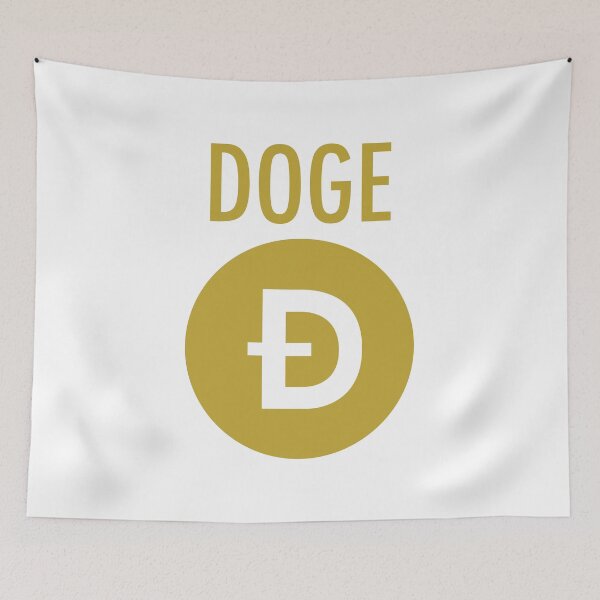 Item preview, Dogecoin Logo, Team DOGE. Minimalist Dogecoin Merch designed and sold by lov3holly.