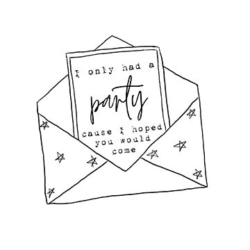 Artwork thumbnail, Party Invitation by Lauryn Marie