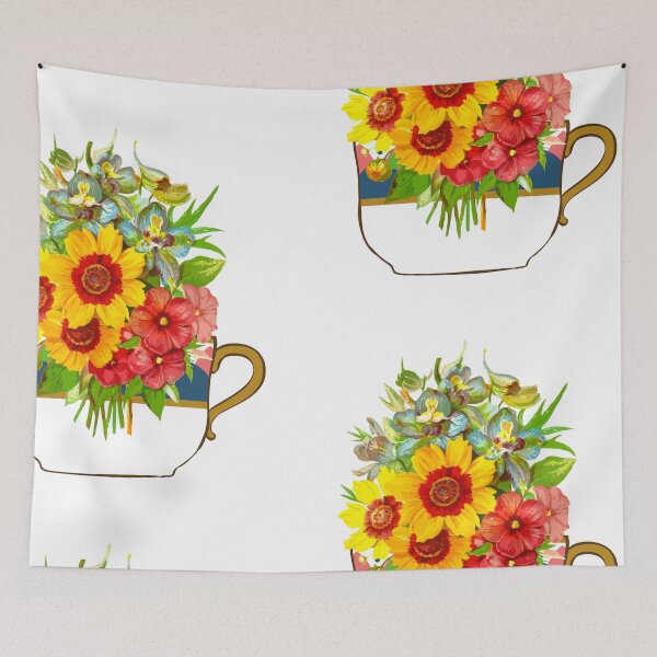 Item preview, Flower Plots Over Tea Thoughts  designed and sold by Sarah-Smash.
