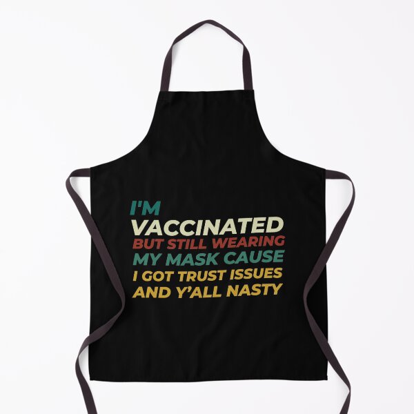 Item preview, i'm vaccinated but still wearing my mask Vintage designed and sold by Ilyas912.