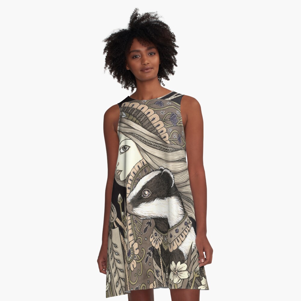 Item preview, A-Line Dress designed and sold by AnitaInverarity.