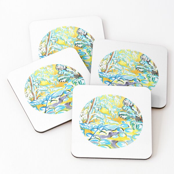 Item preview, Snowy Day - Round Image designed and sold by Niina  Niskanen.