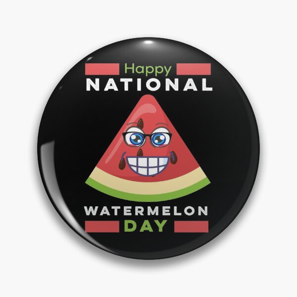 Item preview, NATIONAL WATERMELON DAY designed and sold by Hussain Shirts.