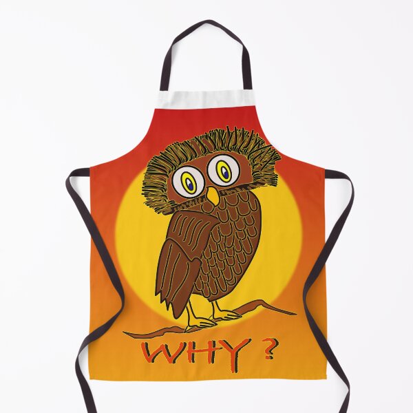 Item preview, Little Owl of Athena asks "WHY" ? designed and sold by EdwardMonet.