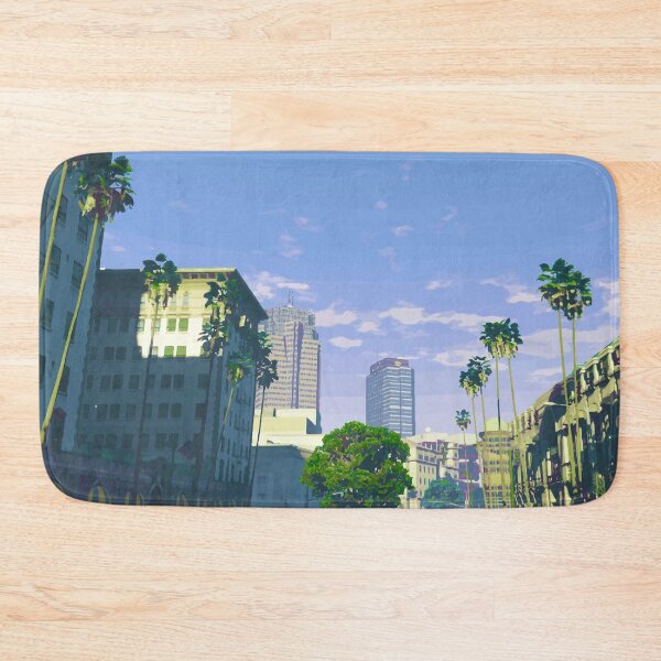 Item preview, Palm trees and buildings designed and sold by Camdeboo.