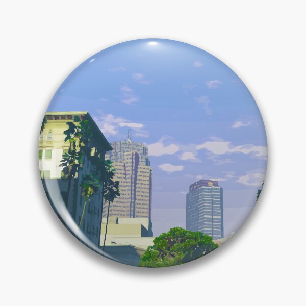 Item preview, Palm trees and buildings designed and sold by Camdeboo.