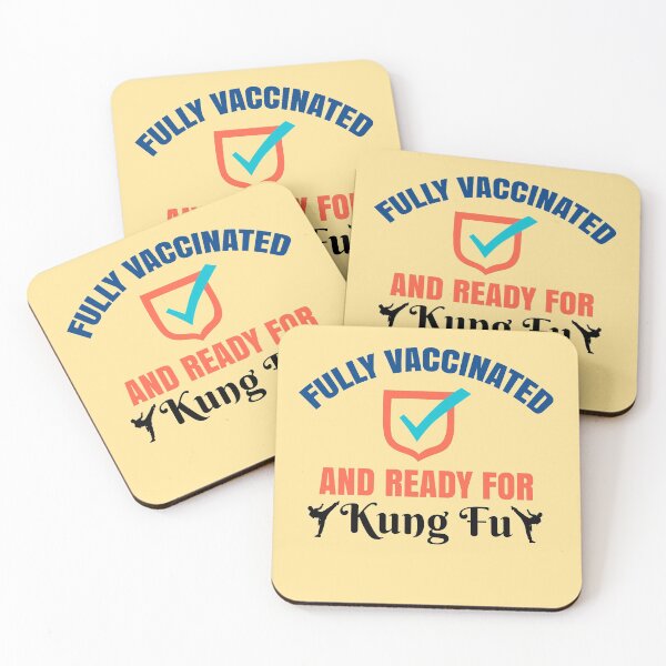Item preview, Fully Vaccinated And Ready For Kung Fu designed and sold by OfficeFortune.