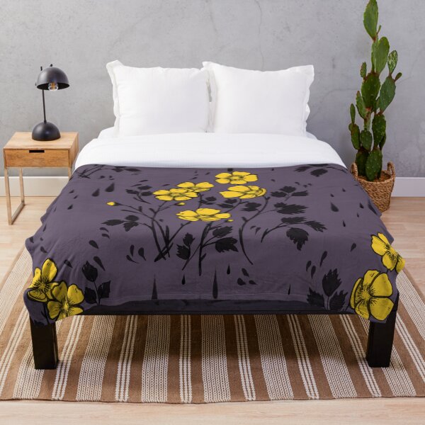 Item preview, Purple and Yellow Flower Pattern designed and sold by JJLosh.