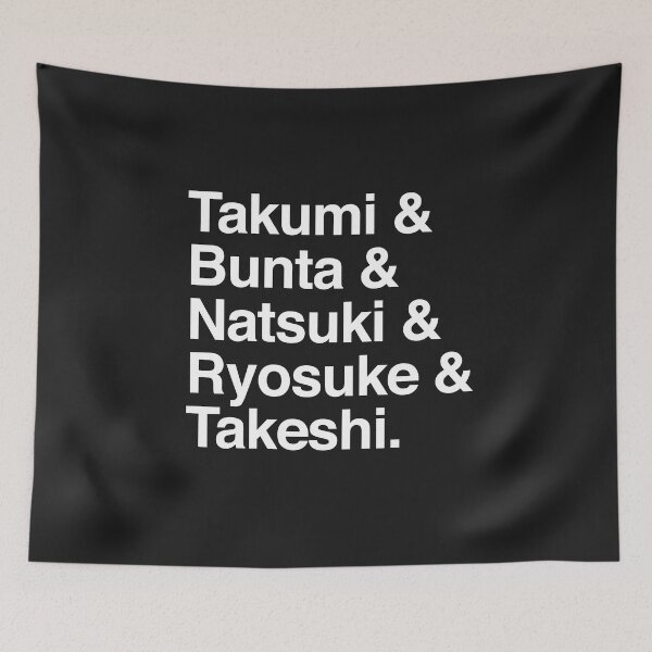 Item preview, Takumi & Bunta & Natsuki & Takeshi designed and sold by Robot-Art.