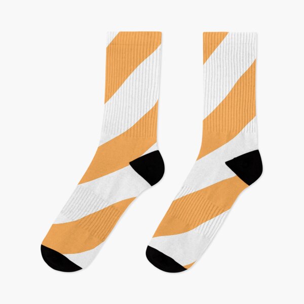 Item preview, Mid-tone Orange and White Diagonal Stripe Pattern Pairs 2022 Trending Color (Hue / Shade / Colour) Pantone Marigold 14-1050 designed and sold by ColorOfTheYears.
