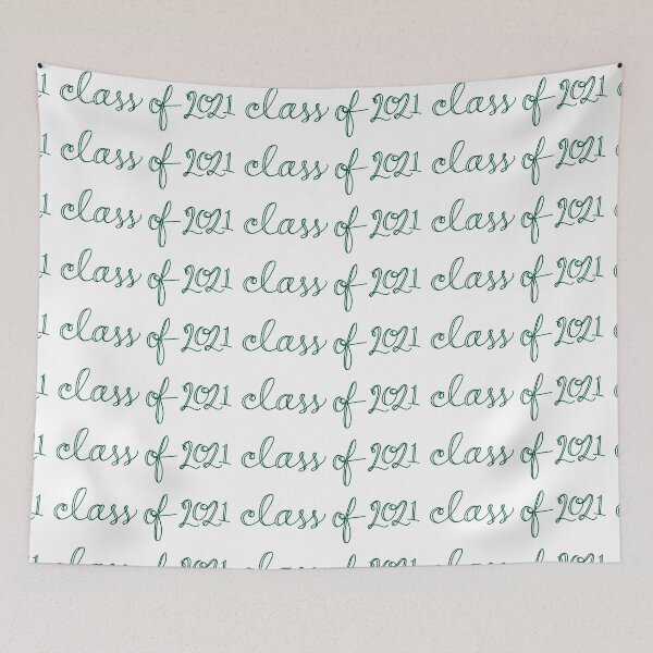 Item preview, Class of 2021 Cursive Green designed and sold by CGBCreative.