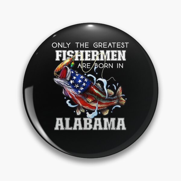 Item preview, Alabama Fishing Greatest Fis Gift American Flag Fish designed and sold by tolivia.