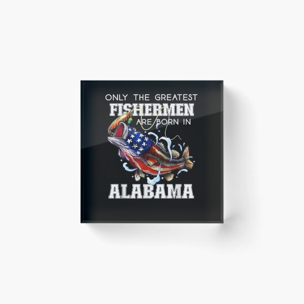 Item preview, Alabama Fishing Greatest Fis Gift American Flag Fish designed and sold by tolivia.