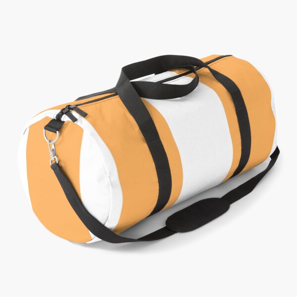 Item preview, Mid-tone Orange and White Vertical Stripe Pattern Pairs 2022 Trending Color (Hue / Shade / Colour) Pantone Marigold 14-1050 designed and sold by ColorOfTheYears.