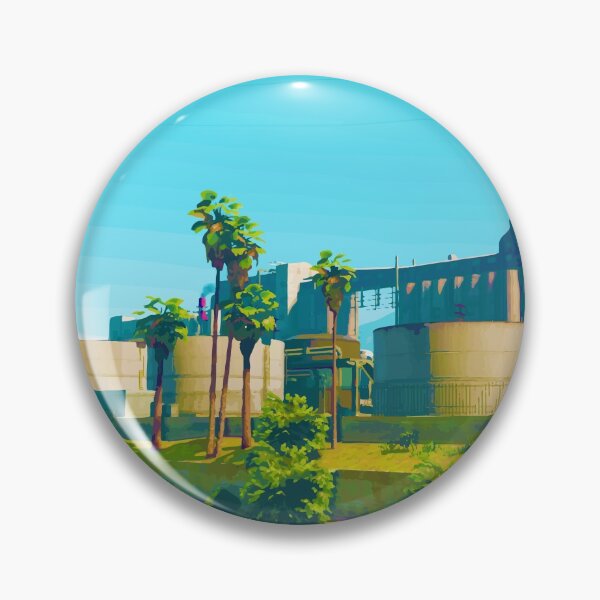 Item preview, Factory and Palm trees designed and sold by Camdeboo.