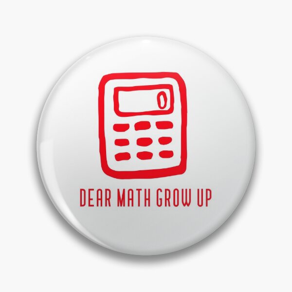 Item preview, dear math grow up and solve your own problem designed and sold by Artezia.