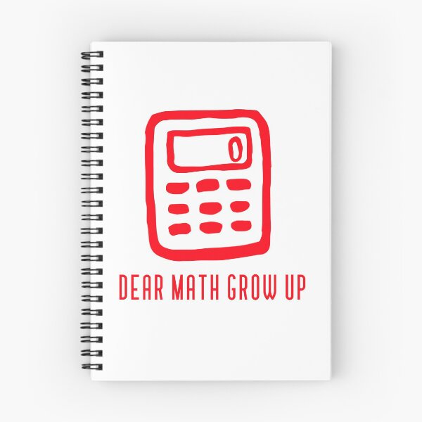 Item preview, dear math grow up and solve your own problem designed and sold by Artezia.
