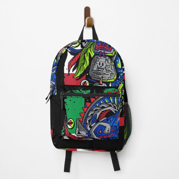 Item preview, Aztec Skull Mexican Flag Native American Cherokee Tribe designed and sold by tolivia.