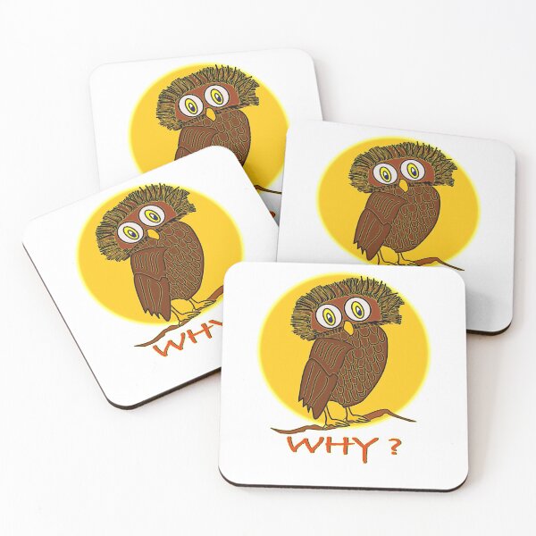 Item preview, Owl of Athena asks "WHY" ? designed and sold by EdwardMonet.