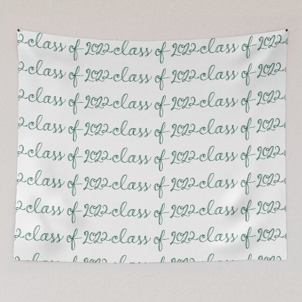 Item preview, Class of 2022 Cursive Green designed and sold by CGBCreative.