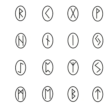 Artwork thumbnail, Norse Runes by Wht-Raven