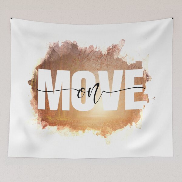 Item preview, Move On - Motivational Quote designed and sold by FoxCodeCreation.