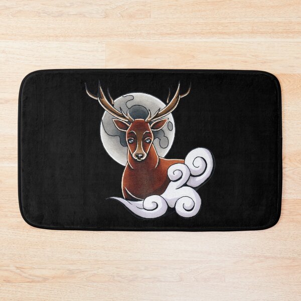 Item preview, Moonlight Stag (BLKB) designed and sold by MBsWorkshop.