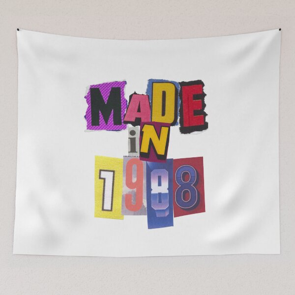 Item preview, Made in 1988 in ransom letters designed and sold by PrettyRansom.
